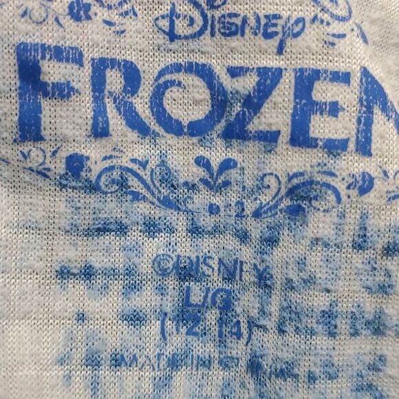 Frozen,‎ Olaf PJ'S,  12/14, blue & White. Cozy soft. - Picture 2 of 4